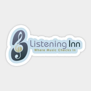 Listening Inn Logo Sticker